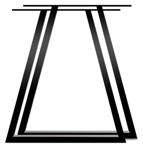 CSYQPDMBDL Tischbeine, Tischbeine, Metall-Tischbeine - Möbelbeine - Schreibtischbeine, für Couchtisch, Möbel und Konsolen (60 x 72 cm) von CSYQPDMBDL