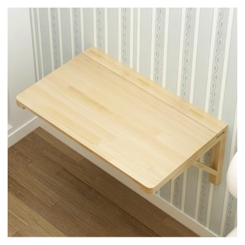 CSYQPDMBDL Wandklapptisch, Faltbare Wandtisch, Industriell Rustikal Faltbare Werkbank, Werkbank, Wandklapptisch (70 x 40 cm (27,6 x 15,7 Zoll) von CSYQPDMBDL