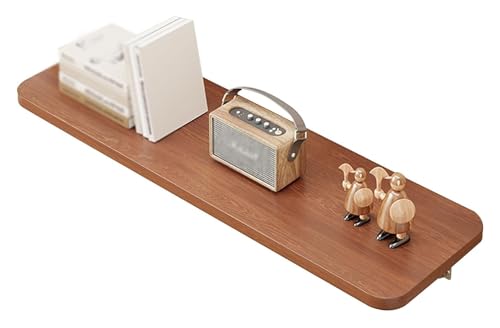 CSYQPDMBDL Wandklapptisch, klappbarer Wandtisch, klappbarer Wandschreibtisch für kleine Räume, schwimmender Schreibtisch, klappbar, für Arbeitszimmer, Schlafzimmer, Badezimmer (60 x 20 cm/24 x 8 Zoll) von CSYQPDMBDL