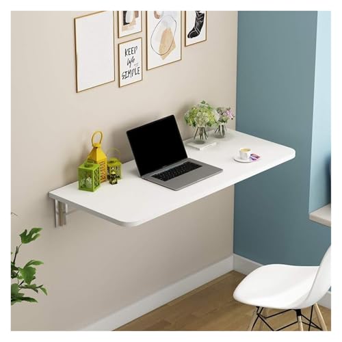 CSYQPDMBDL Wandklapptisch Klapptisch Wandtisch Schwebender Schreibtisch Computertisch platzsparend 100x30cm von CSYQPDMBDL