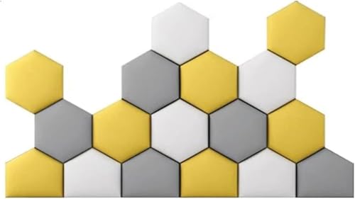 CSYQPDMBDL Wandpaneele Gepolstert, Abziehen und Aufkleben der Kopfteil-Wandplatte, Wandmontiertes gepolstertes Schallschutzpanel, Wandaufkleber for Schlafzimmer(C,L-150cm) von CSYQPDMBDL