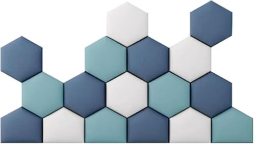 CSYQPDMBDL Wandpaneele Gepolstert, Abziehen und Aufkleben der Kopfteil-Wandplatte, Wandmontiertes gepolstertes Schallschutzpanel, Wandaufkleber for Schlafzimmer(D,L-180cm) von CSYQPDMBDL