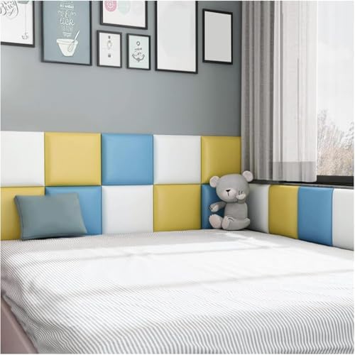 CSYQPDMBDL Wandpaneele Gepolstert, Abziehen und Aufkleben von gepolsterten Wandpaneelen for das Kopfteil, schalldichtes, weiches Kissen for das Schlafzimmer(C,120x30cm) von CSYQPDMBDL