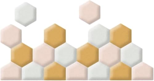 CSYQPDMBDL Wandpaneele Gepolstert, An der Wand montierte schalldichte Scheibe, Antikollisions-Wandaufkleber for die Schlafzimmerdekoration(C,L-150cm) von CSYQPDMBDL