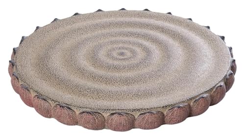 Garten-Trittsteine, Trittstein for den Garten zur Dekoration, Weg, Blumenbeet, runde Pflasterung, Landschaftsgestaltung(32cm (12 5/8")) von CSYQPDMBDL