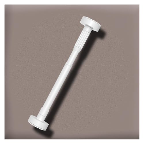 Unterbau-Waschbeckenhalterungen, Einstellbare Waschbecken Unterstützung Poles for Schrank Möbel Bein Vorhang Stange(White,H 55-80cm/21.7"-32") von CSYQPDMBDL