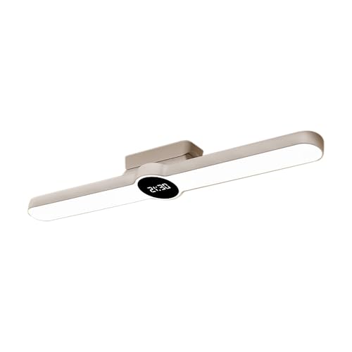 LED-Wandleuchte, ohne Schrauben, wiederaufladbar, tragbar, 40 cm, Digitaluhr, Studio, Lesen, Büro, Zuhause, dimmbar, 5000 K, Monitorlampe von CT-TRONICS