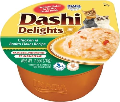 Churu Katze Dashi Delights Nassfutter für Katzen (Huhn und hübsche Flocken) von CT-TRONICS