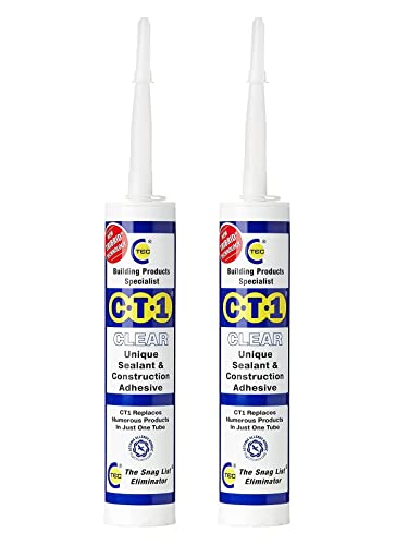 2 x CT1 Clear Dichtstoff Klebstoff klar 290 ml von CT1