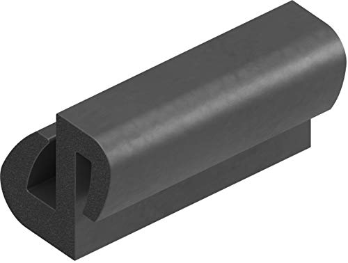 1 Meter Fassungsprofil Dichtungsprofil Klemmprofil gummiprofil Fensterprofil Oldtimer 1C74-02 von CTA Dichtungen