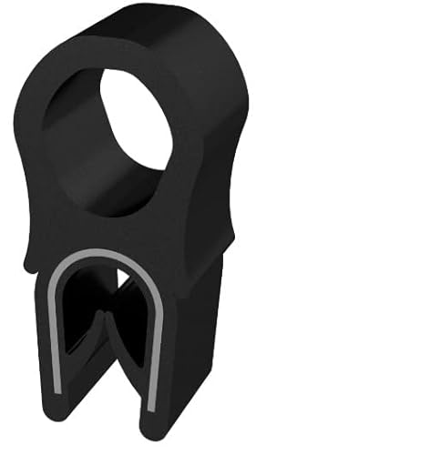 1 m Dichtungsprofil Dichtprofil Kantenschutz EPDM PVC schwarz KB 1-4mm 1C11-6011 von CTA Dichtungen