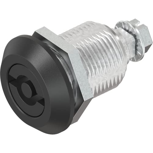 1x Drehspannverschluss Doppelbart 5, GD-Zn schwarz 6mm Kompression DSV 1000-U748 von CTA Dichtungen