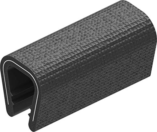 CTA Dichtungen 1x Meter Dichtungsprofil Dichtprofil Kantenschutz PVC schwarz KB 5-7 mm 1C10-06 von CTA Dichtungen