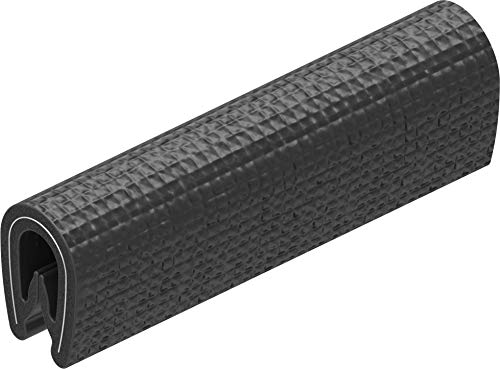 CTA Dichtungen 1x Meter Kantenschutz Kantenschutzprofil Dichtprofil KB 1-2 mm schwarz 1C10-02 von CTA Dichtungen