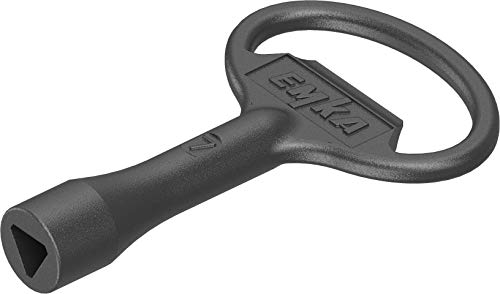 CTA Dichtungen 7mm Dreikantschlüssel aus Gd-Zn in schwarz 1C04-03 von CTA Dichtungen