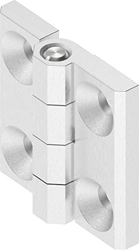 CTA-Dichtungen Anschraubscharnier Edelstahl poliert 60x60 für M8 Senkschraube 1C56-U13-PH von CTA-Dichtungen