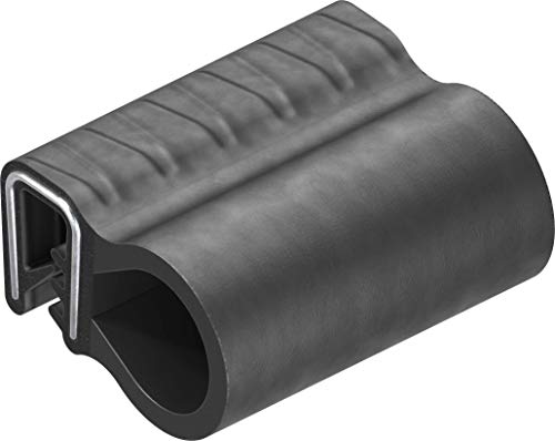 Meterware Dichtprofil Kofferraumdichtung Kederband mit seitliche Balloon für Wohnwagen Maschinen Auto ShaltschrankEPDM KB 1-3,5 1C11-12 von CTA Dichtungen