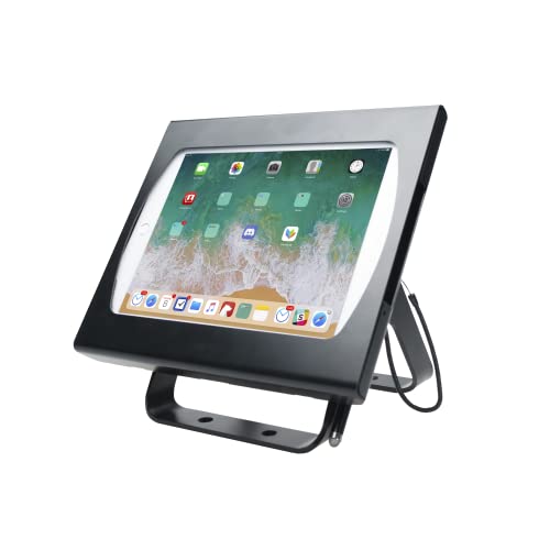 CTA Digital Lockpoint: Tablet Kiosk Station with Locking, Heavy-Gauge Steel Enclosure for iPad 10.2-Inch (7th Gen.), iPad (2017-2018)/iPad Pro 9.7/iPad Pro 10.5/Galaxy Tab S2/S3 9.7 von CTA Digital