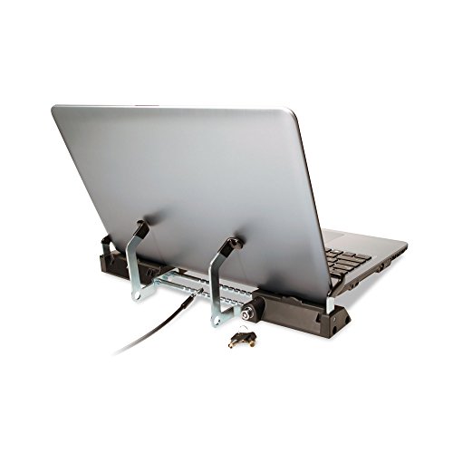 CTA Digital Robuste Sicherheitsstation für Laptops, Schwarz von CTA Digital