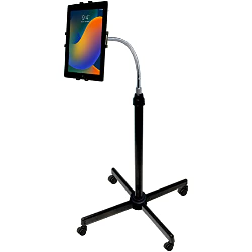 Universeller, höhenverstellbarer Schwanenhalsständer von CTA Digital für Tablets (PAD-UAFS) von CTA Digital