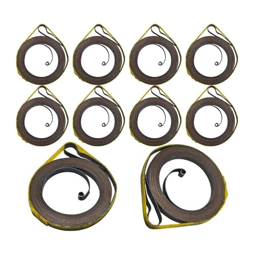 10 stücke Recoil Starter Frühling Fit for TG2500 2500 25cc Kettensäge Ersatzteile Ersatz Werkzeug Teil von CTASRIM
