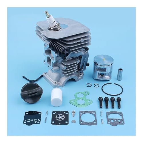 41mm Zylinderkolben-Reparatursatz passend for 435 435e 440 440e 440 II Kettensäge Pufferhalterung Bolzenkappe Ersatzteil von CTASRIM