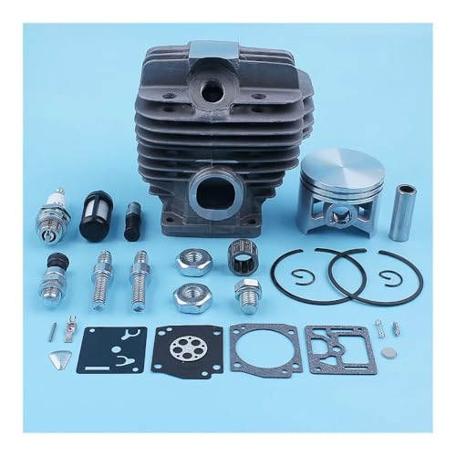 50mm Kettensäge Zylinder Kolben 12mm Pin Carb Reparatur Kit Fit for MS440 044 MS 440 Bar Stud Mutter Dekompression ersatzteile 50mm Kettensäge Zylinder Kolben 12mm Pin Carb Reparatur Kit Fit for MS440 044 MS 440 Bar Stud Mutter Dekompression ersatzteile von CTASRIM