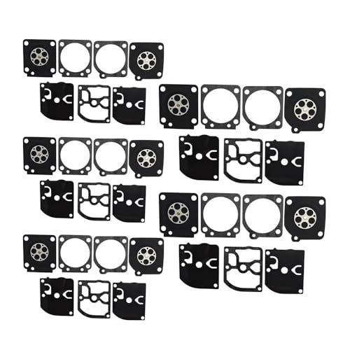 5er-Pack Vergaser-Reparatursatz passend for GND-27 C1Q-W15 C1Q-W8 C1Q-W2A C1Q-M39 C1Q-M26 C1Q-M25 Carb-Membranteile von CTASRIM