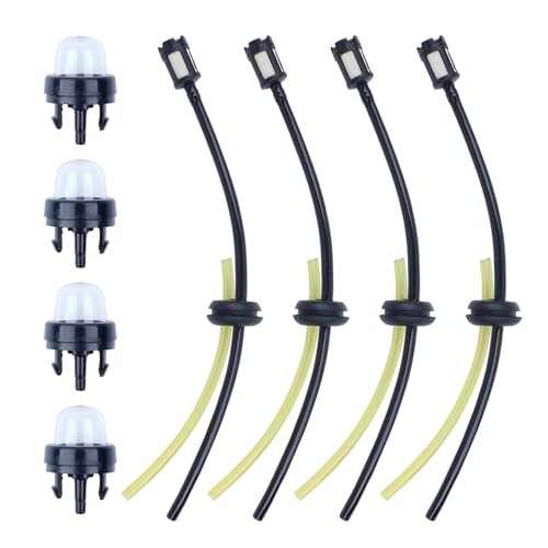 Benzinschlauch und Ansaugbirne, Universal-Kraftstofffilter-Set, 4 Schläuche und 4 Ansaugbirnen for Vergaser, Rasenmäher-Ersatzteile Benzinschlauch und Ansaugbirne, Universal-Kraftstofffilter-Set, 4 Schläuche und 4 Ansaugbirnen for Vergaser, Rasenmäher-Ersatzteile von CTASRIM
