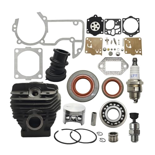 Ersatz-Zylinderkolbenbaugruppe mit 56 mm Durchmesser, passend for MS660 MS 660 066 Big Bore 2-Takt-Benzinkettensäge, Ersatzteile von CTASRIM