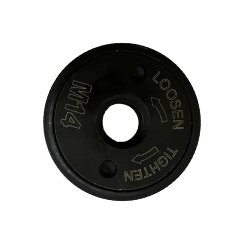 M14 Schnellspannflanschmutter Gewinde Winkelschleifer Selbstsichernder Pressplattenschleifer Passend for Winkelschleifer-Klemmflansch(M14-B) von CTASRIM