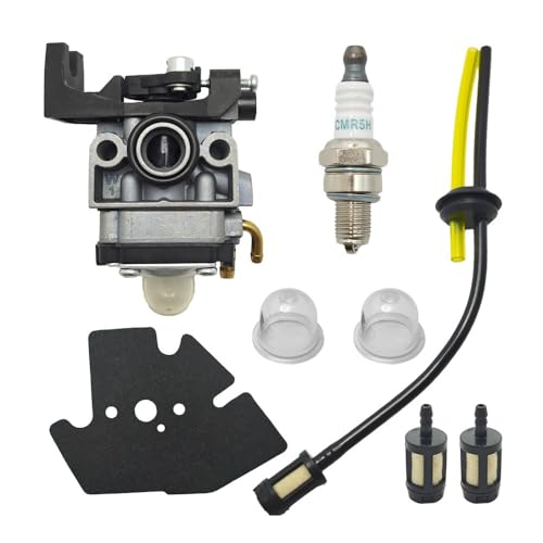 Vergaserdichtung, Zündkerze, Kraftstoffleitungsschlauch-Kit, passend for GX25 GX35 HHT35 HHT35S FG110 Rasenmähermotor von CTASRIM