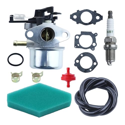 Vergasersatz passend for TB360 BS 111P02 114P02 11P902 121Q02 mit Zündkerzen-Ölleitung von CTASRIM