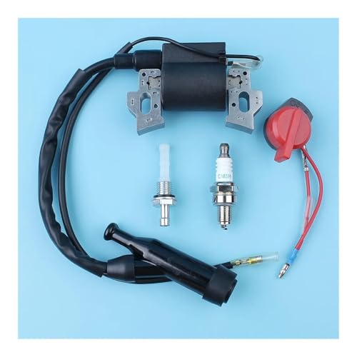 Zündspule Kerze Zündkerze Filter Ein/Aus-Schalter-Kit Passend for GX160 & GX200 5,5 PS 6,5 PS Motor Generator Freischneider Rasenmäher Zündspule Kerze Zündkerze Filter Ein/Aus-Schalter-Kit Passend for GX160 & GX200 5,5 PS 6,5 PS Motor Generator Freischneider Rasenmäher von CTASRIM