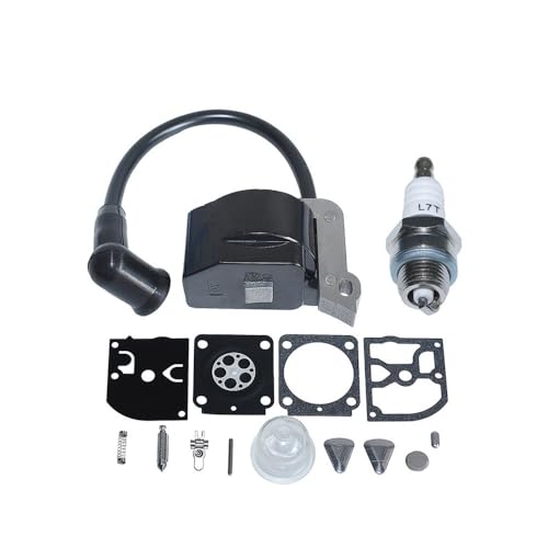 Zündspule Zündkerze Fit for Hs45 Fs55 Fs38 Carb Reparatur Kit Zündspule Zündkerze Fit for Hs45 Fs55 Fs38 Carb Reparatur Kit von CTASRIM
