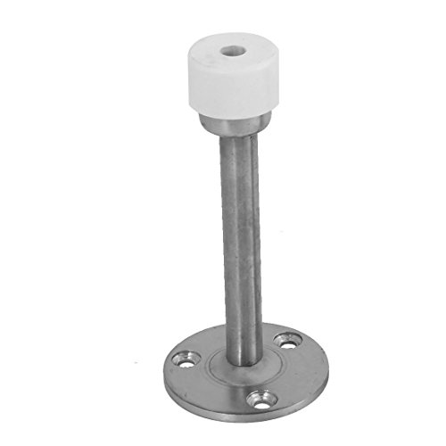 CTCOIJRN Selbstklebender Türstopper, Stoßfänger, 4 Zoll Langer Türstopper aus Metall zur Bodenmontage von CTCOIJRN
