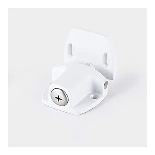 CTCOIJRN Türstopper Impact Push-Typ Türstopper, stanzfreier Türstopper, mechanisch selbstverriegelnd, Winddicht, starker magnetischer Schlafzimmertürschutz(Bianco) von CTCOIJRN