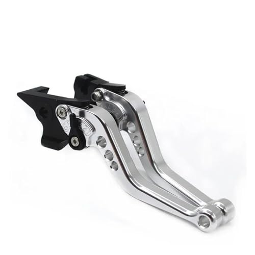 CTCYWLWAYZ Bremskupplung Motorrad Bremse Kupplung Hebel Griff Bar Handbrak Für VFR800 F Fi W1 ​​VTEC VFR 800 F 800F Fi W1 ​​VTEC Bremsgriff Kupplungshebel(Silber) von CTCYWLWAYZ