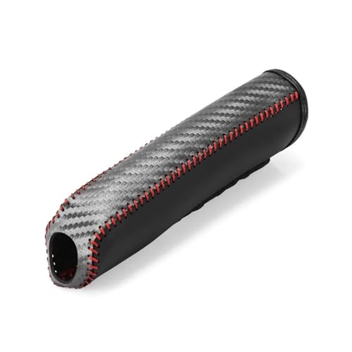 CTCYWLWAYZ Für Subaru Für Impreza Für Legacy WRX STI BRZ XV Für Forester Für Crosstrek Auto Getriebe Handbremsabdeckung(Schwarz) von CTCYWLWAYZ