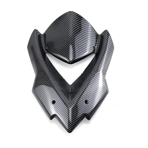CTCYWLWAYZ Motorrad Windschutzscheibe Viser Visier Windschutzscheibe Deflektor Für Kawasaki Z-1000 Z 1000 Z1000 2014 2015 2016 2017 2018 2019 2020 2021 Motorrad-Windschutzscheibe(Kohlefaser) von CTCYWLWAYZ