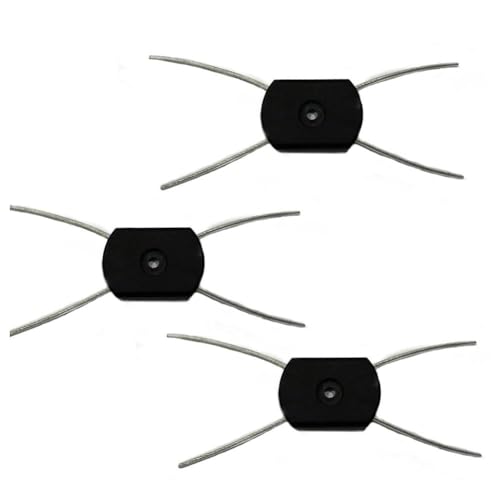 CTDWNT Rasentrimmerkopf, universelle Passform, Ersatzkopf, elektrischer Unkrautfresser, Ersatz-Stahldraht, Fadentrimmerspule, Drahtseil-Unkrautkopf-Ersatz CTDWNT Rasentrimmerkopf, universelle Passform, Ersatzkopf, elektrischer Unkrautfresser, Ersatz-Stahldraht, Fadentrimmerspule, Drahtseil-Unkrautkopf-Ersatz von CTDWNT