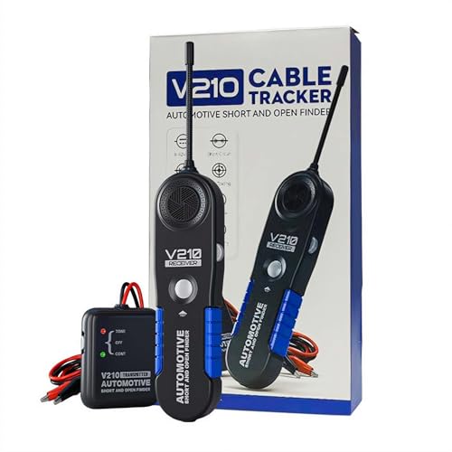 CTDWNT V210 Draht-Tracker, Automobil, elektrischer Offen- und Kurzfinder, Stromkreis-Tester, Drahtunterbrecher, Fehlersonde, Kabel-Tracker, elektrischer und Spannungsprüfer CTDWNT V210 Draht-Tracker, Automobil, elektrischer Offen- und Kurzfinder, Stromkreis-Tester, Drahtunterbrecher, Fehlersonde, Kabel-Tracker, elektrischer und Spannungsprüfer von CTDWNT