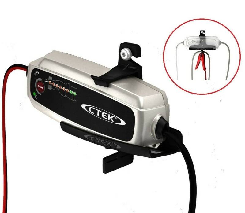CTEK CTEK 40-006 Montagehalterung für MXS 5.0 12V für Batterieladegerät Batterie-Verbindungskabel von CTEK