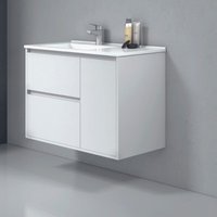 Waschtisch mit Unterschrank hängend tagus - 80 cm von CTESI