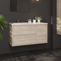 Ctesi - Waschtisch mit Unterschrank hängend tagus - 80 cm von CTESI