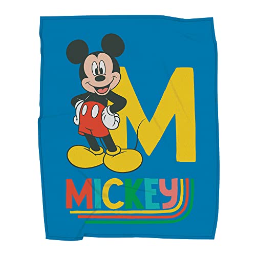 CTI Disney Home Mickey Good Days Fleece Decke Cuddle 125x150 cm, Mikrofaser, Blau CTI Disney Home Mickey Good Days Fleece Decke Cuddle 125x150 cm, Mikrofaser, Blau von CTI