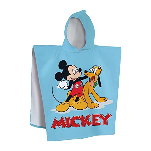 Disney Home Mickey Blue BADEPONCHO 60X120 cm von CTI