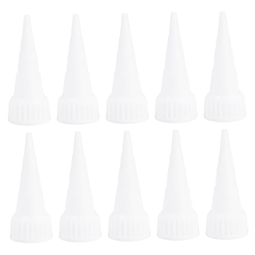 CTIRCHIU 10 Stück Teiliges Ersatz Spitzdüsen für Kleber Feine Applikatorspitzen Langlebig und Präzise für Basteln Reparaturen Kompatibel mit Klebstoff Leicht Zuschneidbar Wiederverwendbar CTIRCHIU 10 Stück Teiliges Ersatz Spitzdüsen für Kleber Feine Applikatorspitzen Langlebig und Präzise für Basteln Reparaturen Kompatibel mit Klebstoff Leicht Zuschneidbar Wiederverwendbar von CTIRCHIU