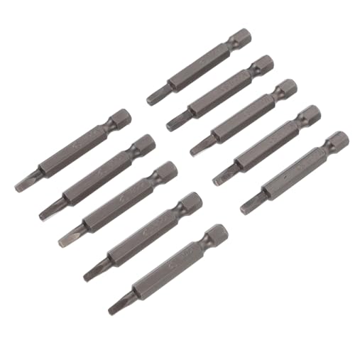 CTIRCHIU 10 Stück Teiliges Magnetische Schraubendreherbits aus Stahl Langlebig und Vielseitig Kompatibel mit Elektroschraubern Druckluft Akkuschraubern für Präzise Reparaturen und von CTIRCHIU