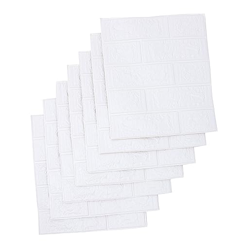 CTIRCHIU 10 Stück Wandpaneele Selbstklebend Xpe Schaumstoff Wandverkleidung Tapete Weiß für Wohnzimmer Schlafzimmer Küche CTIRCHIU 10 Stück Wandpaneele Selbstklebend Xpe Schaumstoff Wandverkleidung Tapete Weiß für Wohnzimmer Schlafzimmer Küche von CTIRCHIU